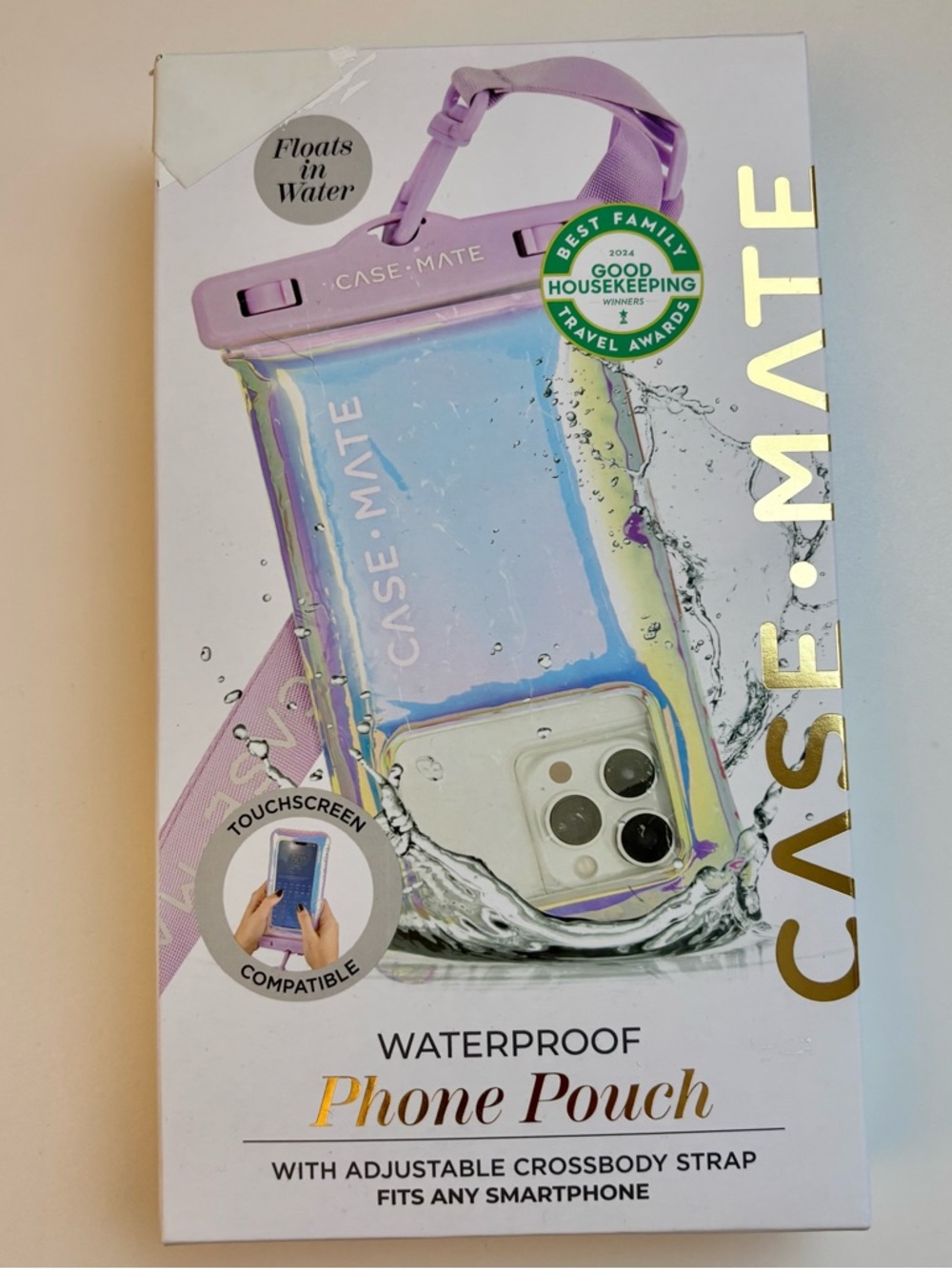 Case-Mate Iridescent Waterproof Phone Pouch